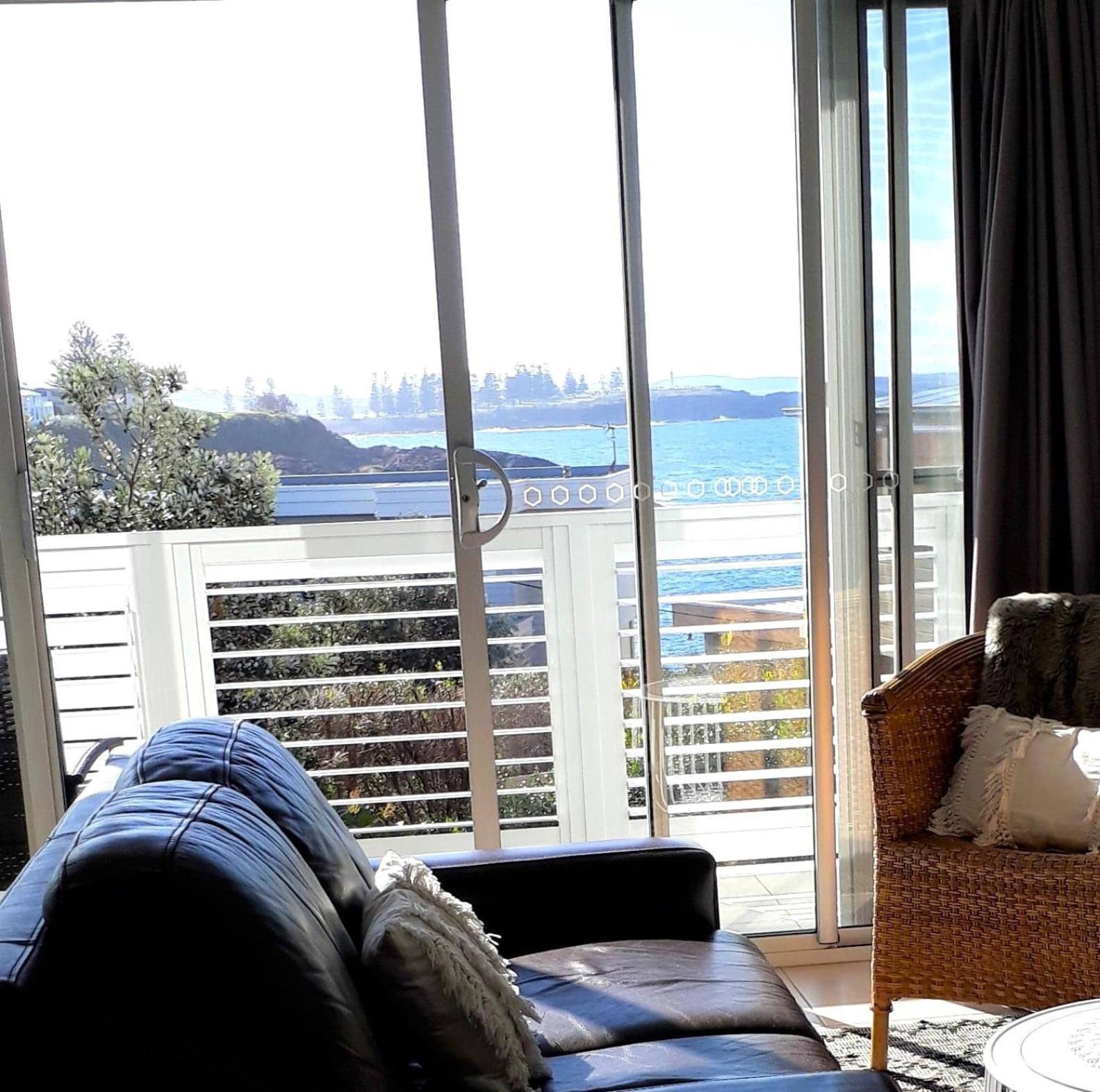شقة Shutters By The Sea Kiama-Sea Views-Waterfront-Private On Coastal Walk المظهر الخارجي الصورة