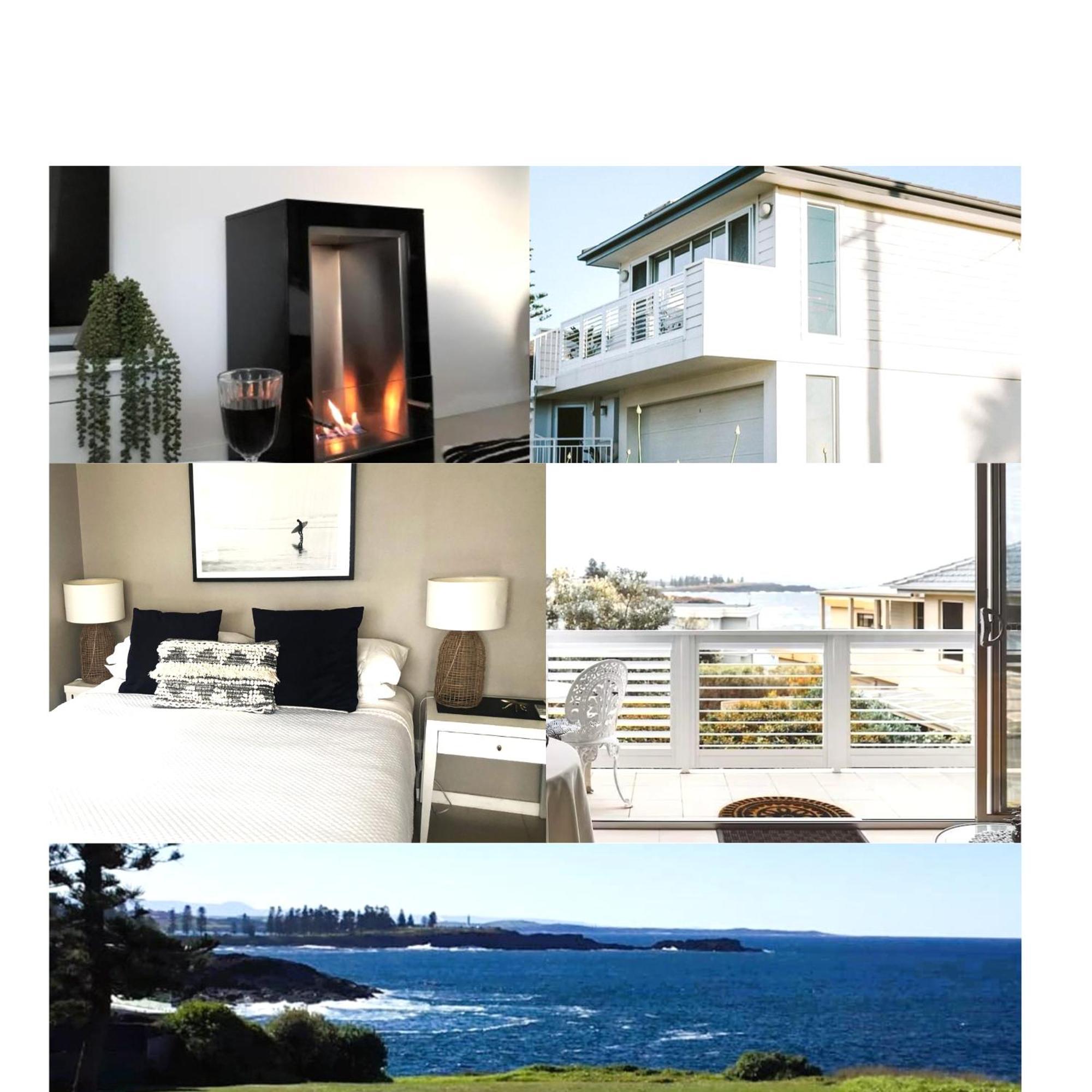 شقة Shutters By The Sea Kiama-Sea Views-Waterfront-Private On Coastal Walk المظهر الخارجي الصورة